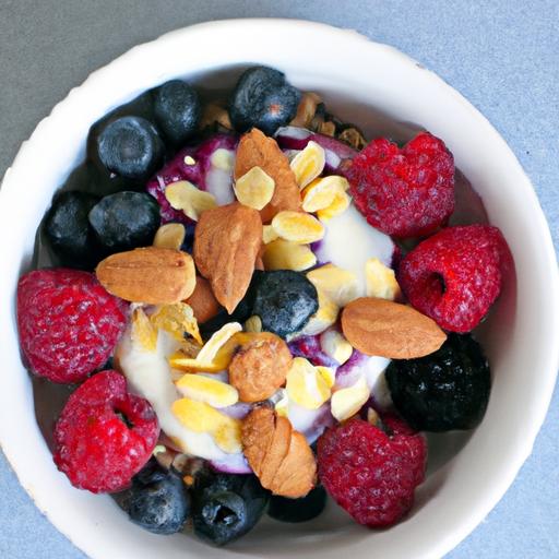 Sweet Mornings: Honey Almond⁣ Overnight Oats with ‍Berries