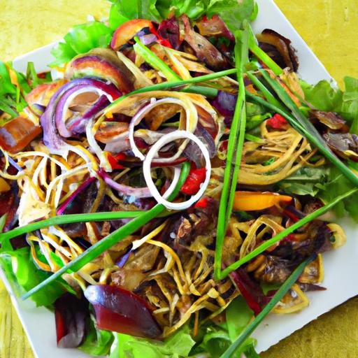 Crunchy Asian Ramen Noodle Salad: A Flavorful Twist