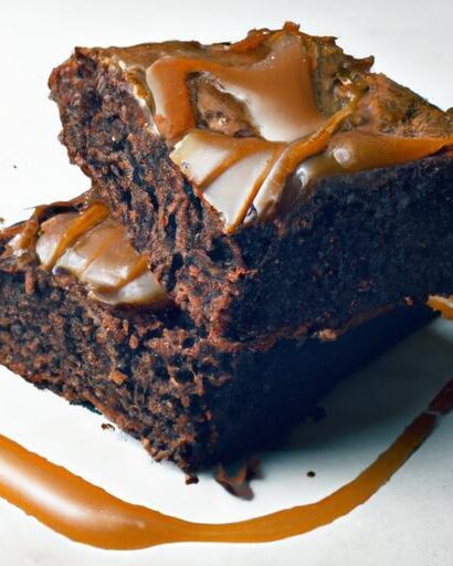Decadent Salted Caramel Brownies: A Sweet & Salty Delight