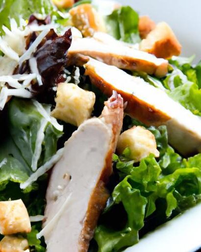 Savor the Perfect Grilled Chicken Caesar Salad Recipe