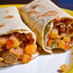 Frozen Breakfast Boost: Turkey Sausage Burritos with Hash Browns