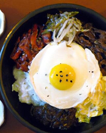 Savor Korean Beef Bibimbap Bowls Topped with Fried Egg