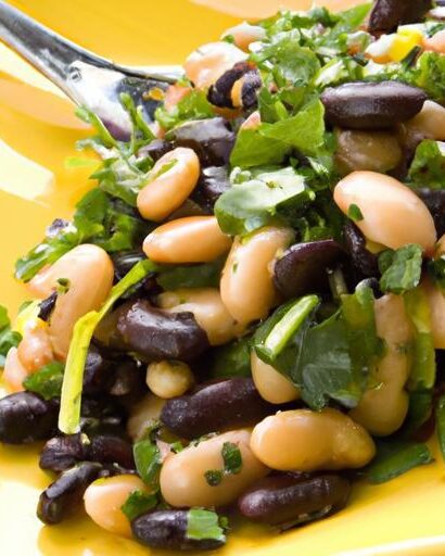Bean Salad Bliss: A Colorful Crunch of Nutrition and Flavor