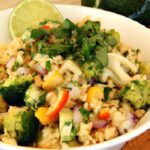 Zesty Cilantro Lime Cauliflower Rice Burrito Bowls Recipe