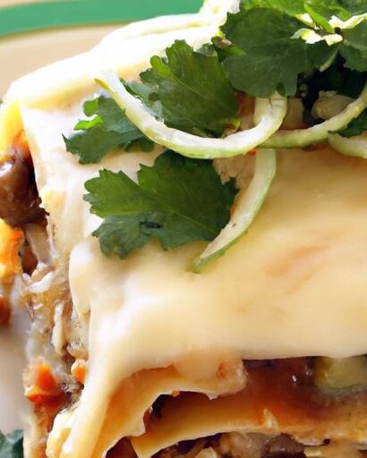 Layered Flavors: Exploring the Delicious Mexican Lasagna