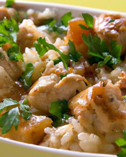 Hearty Chicken and Rice Casserole: Comfort in Every Bite