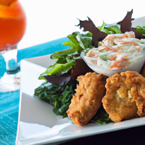 Crab Cakes Delight: Perfectly Paired with Zesty Remoulade