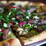 Savor the Bold Flavors of Argentinian Chimichurri Steak Pizza