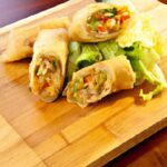 Crispy Baked Chicken & Veggie Spring Rolls: A Healthier Twist