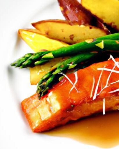 Sweet & Savory Honey Mustard Glazed Salmon Recipe Delight