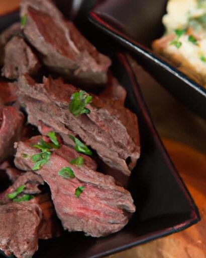 Melt-in-Your-Mouth Slow Cooker Garlic Butter Beef Bites