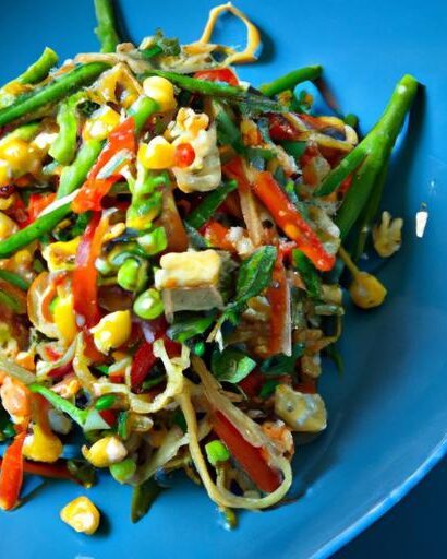 Crunchy Asian Ramen Noodle Salad: A Flavorful Twist