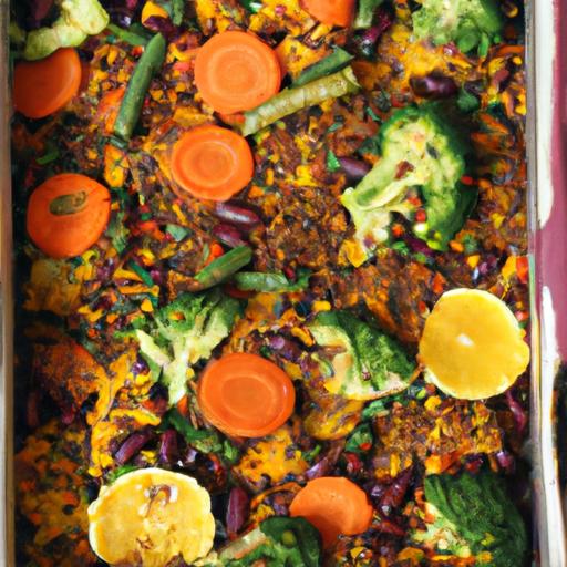 Hearty Za'atar Roasted Veggie & Lentil Bake Recipe Unveiled