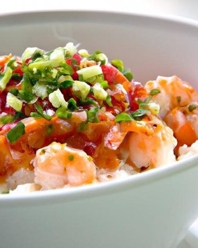Savor Spicy Mayo Shrimp Rice Bowls: A Flavorful Delight