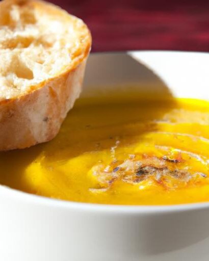 Golden Glow: The Magic of Curried Butternut Squash Soup