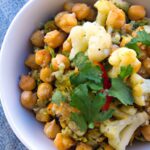 Flavor-Packed Roasted Cauliflower & Chickpea Power Bowl