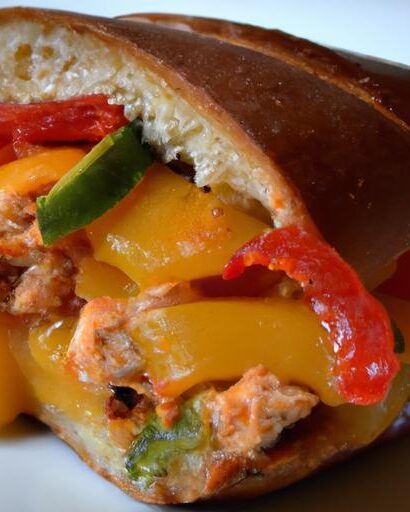 Cheddar-Stuffed Pepper Tuna Melts: Easy Pantry Twist