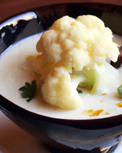 Golden Glow: Discover the Magic of Curried Cauliflower Soup
