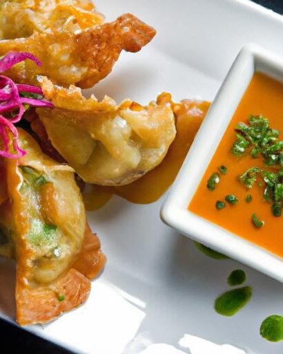 Spicy Buffalo Chicken Wontons: A Crispy Flavor Explosion