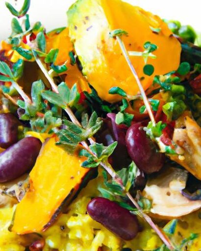 Bountiful Autumn Harvest Grain Bowl: A Seasonal Delight
