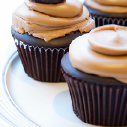 Decadent Chocolate Cupcakes with Creamy Peanut Butter Frosting