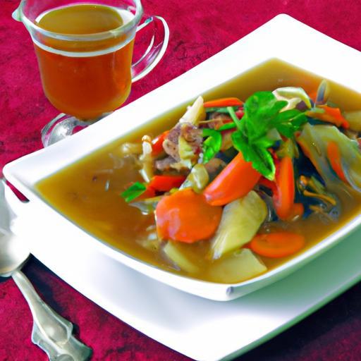 Warm Up with a Hearty and Nourishing Vegetable Beef Soup