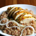Brighten Your Plate: Mediterranean Quinoa Bowl with Lemon Herb Chicken