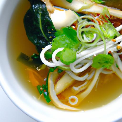 Healing Broth: Ginger Garlic Noodle Soup with Bok Choy