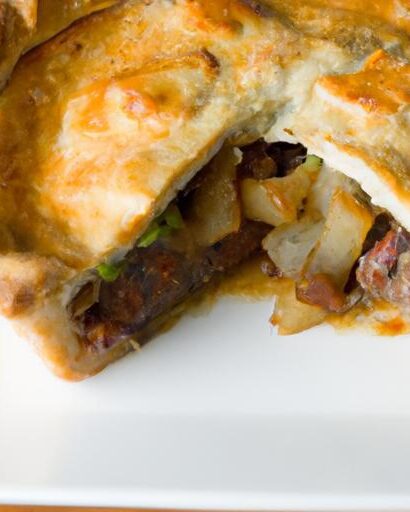 Savory Steak and Mushroom Pie Recipe (No Beer Needed)