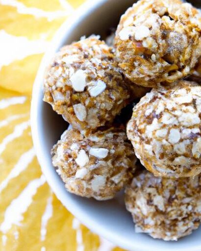 Power-Up Naturally: Easy Healthy Oatmeal Energy Bites