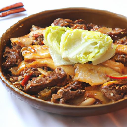 Savor Korean Bulgogi Beef and Rice Bake: A Flavorful Feast