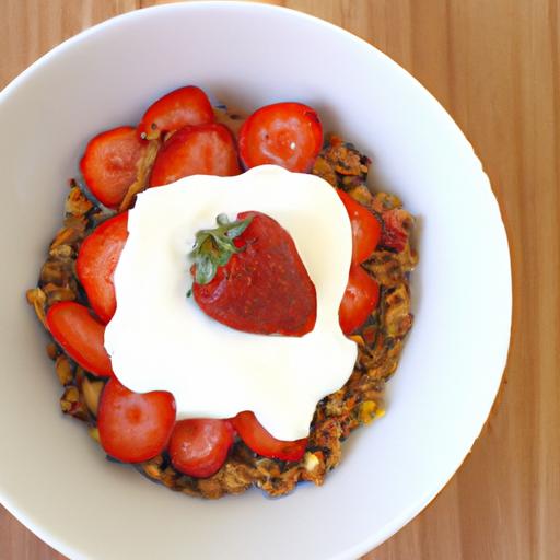 Crunchy Yogurt Granola Bowls: A nutritious Breakfast Boost