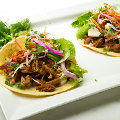 fusion flavor: Banh Mi Tacos with Zesty Lemongrass Beef