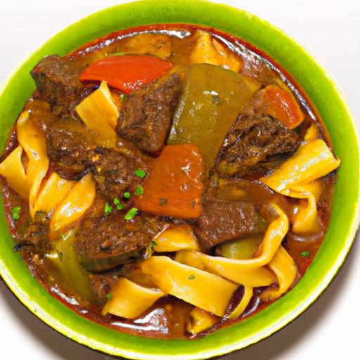 Hearty Slow Cooker beef and Noodle Stew Recipe to Savor