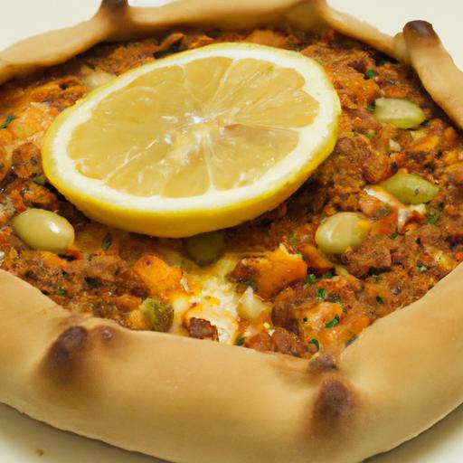 Savoring Middle Eastern Sfiha: the open-Faced Meat Pie Delight