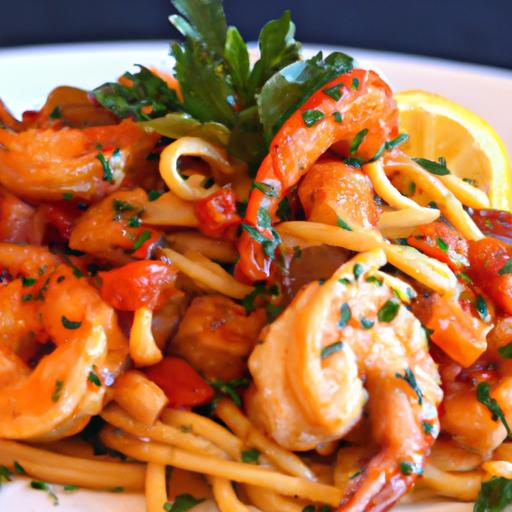 Fiery Arrabbiata Pasta with Shrimp: A Zesty Italian Delight