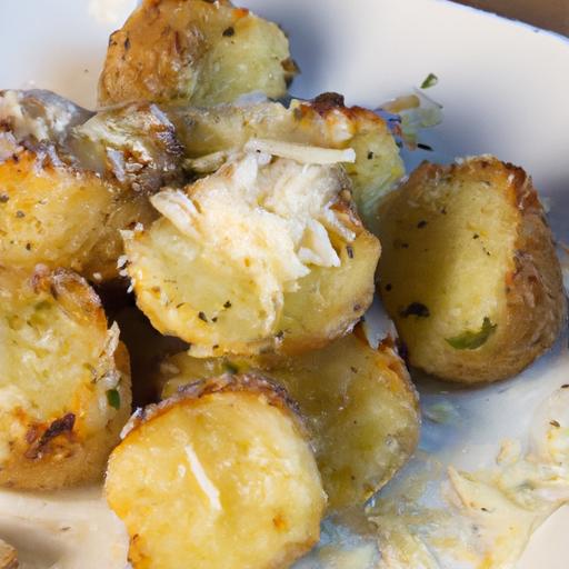 Golden Crispy Smashed Potatoes with Parmesan Perfection