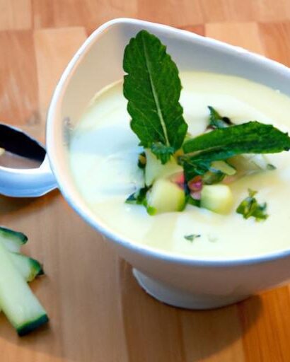 Refreshing Honeydew Cucumber Gazpacho: A Summer Delight