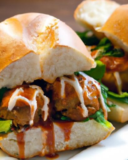 Savory Teriyaki Meatball Subs: A Flavorful Twist on Sandwiches