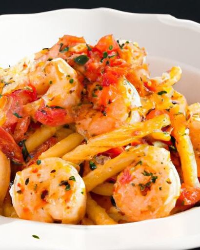 Fiery Arrabbiata Pasta with Shrimp: A Zesty Italian Delight