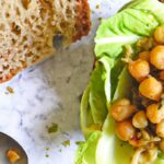 Flavorful Curried Chickpea Salad Sandwich with Sweet Raisins