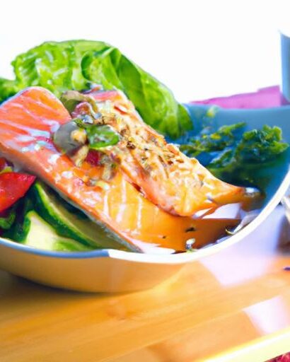 Flavor-Packed Sesame Ginger Salmon Bowl with Crisp Bok Choy