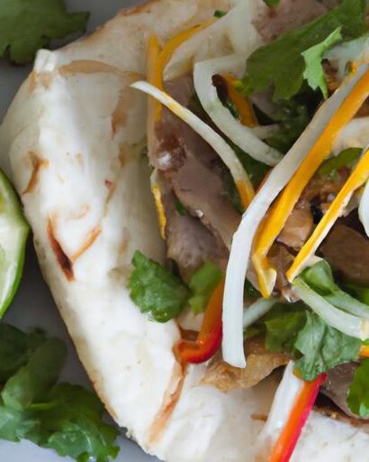 Banh Mi Tacos: Savory Lemongrass Beef Fusion Delight