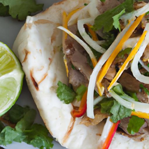 Banh Mi Tacos: Savory Lemongrass Beef Fusion Delight