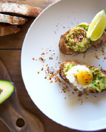 Elevate Breakfast: Smashed Avocado Toast with Za’atar & Eggs