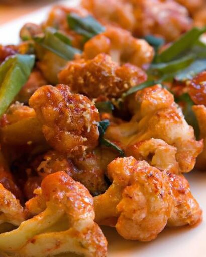 Crispy Korean Gochugaru Cauliflower Bites: A Fiery Delight