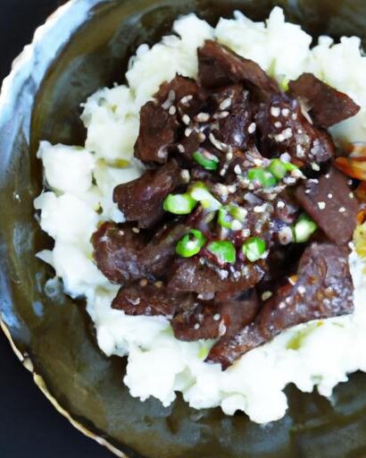 Savor Korean Bulgogi Beef and Kimchi Rice Bowl Delights