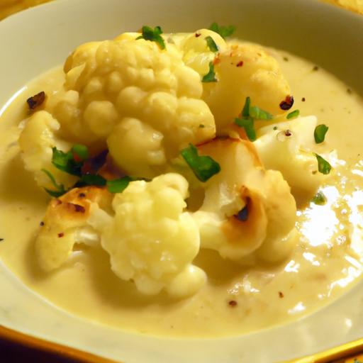 Golden glow: Discover the Magic of Curried Cauliflower Soup