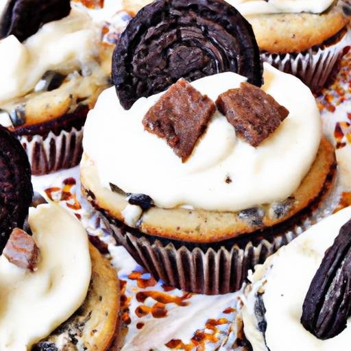 Irresistible ‍Cookies‍ &‍ Cream Cupcakes: A Delicious Delight