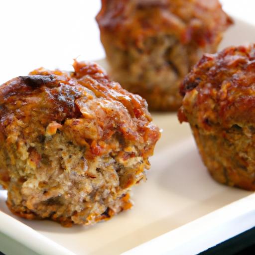 Tiny Turkey Meatloaf Muffins: A Protein-Packed Snack Delight